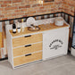 Sideboard in stile moderno Sideboard a 3 cassetti con porta scorrevole per soggiorno