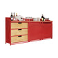 Sideboard in stile moderno Sideboard a 3 cassetti con porta scorrevole per soggiorno