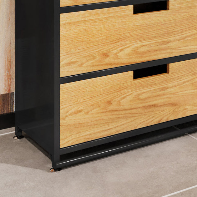 Sideboard in stile moderno Sideboard a 3 cassetti con porta scorrevole per soggiorno