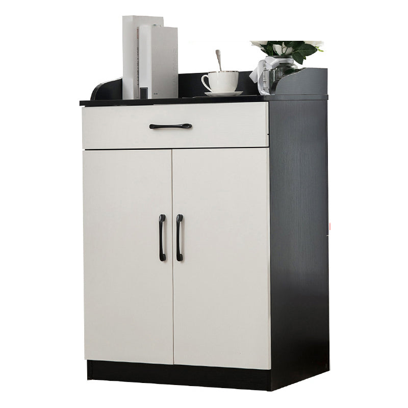 Scheda in legno ingegnerizzato in ingegnerizzazione della scheda glam con porta e cassetto per uso domestico