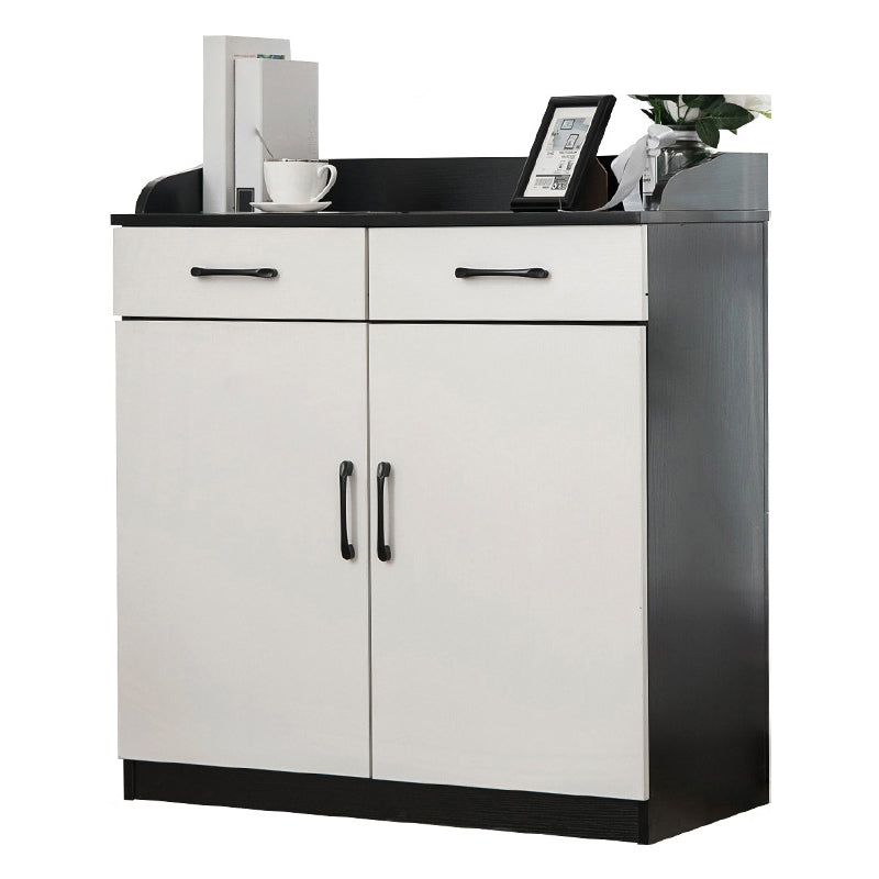 Scheda in legno ingegnerizzato in ingegnerizzazione della scheda glam con porta e cassetto per uso domestico