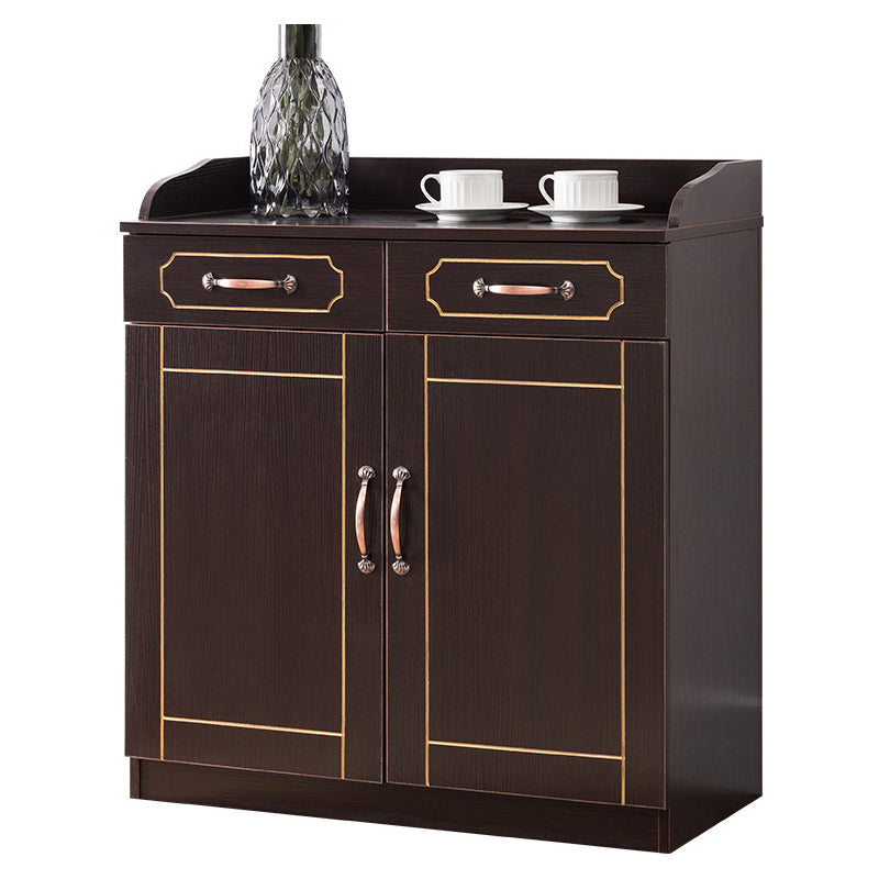 Scheda in legno ingegnerizzato in ingegnerizzazione della scheda glam con porta e cassetto per uso domestico