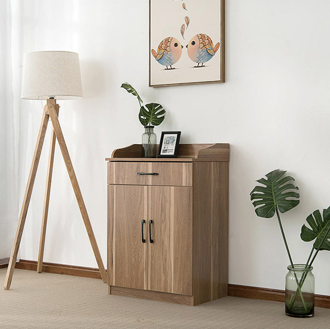 Scheda in legno ingegnerizzato in ingegnerizzazione della scheda glam con porta e cassetto per uso domestico