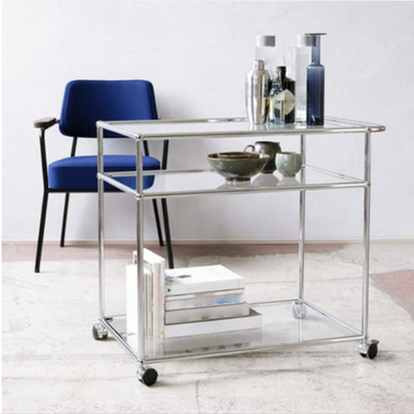 Sideboard in stile contemporaneo Sideboard in acciaio inossidabile per soggiorno