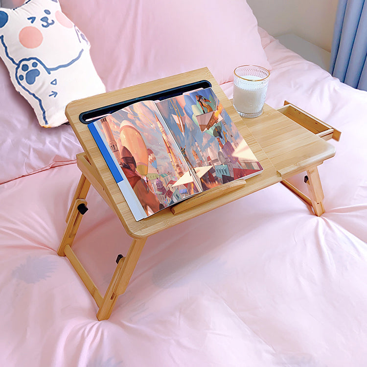 Scrivania rettangolare di scrittura rettangolare contemporanea scrivania per ufficio pieghevole regolabile