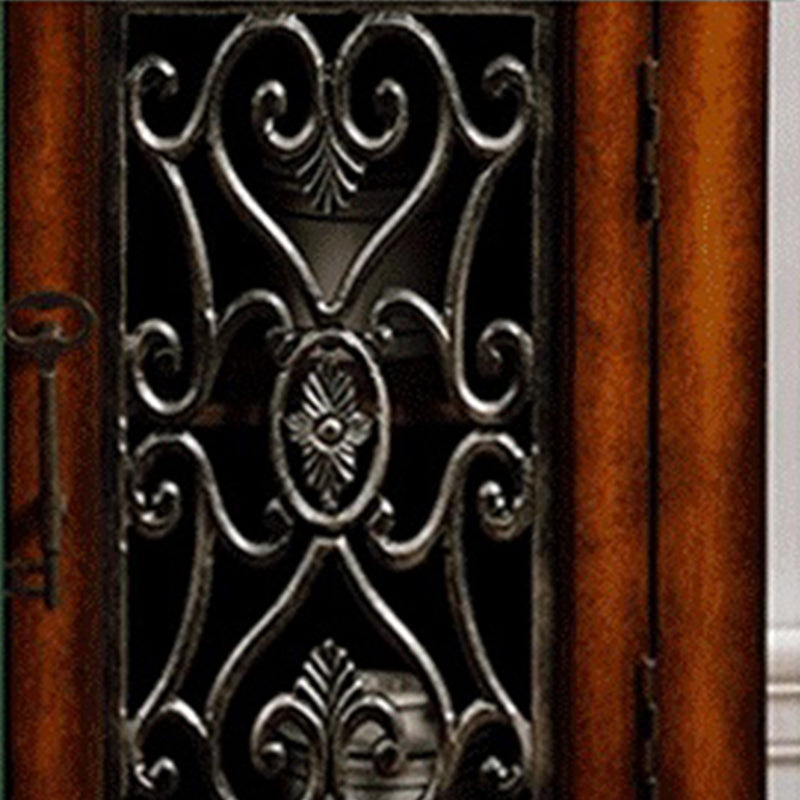 Cassa di lingerie in legno massiccio tradizionale stoccaggio verticale per la camera da letto