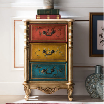 Vaste houten lingerie borst traditionele stijl slaapkamer verticale opbergkast