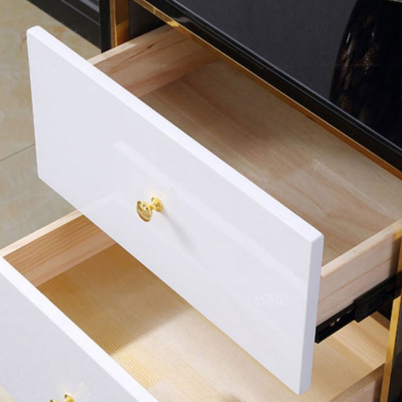 3/4/5引き出し木製ランジェリーチェストモダンな寝室の垂直貯蔵箱
