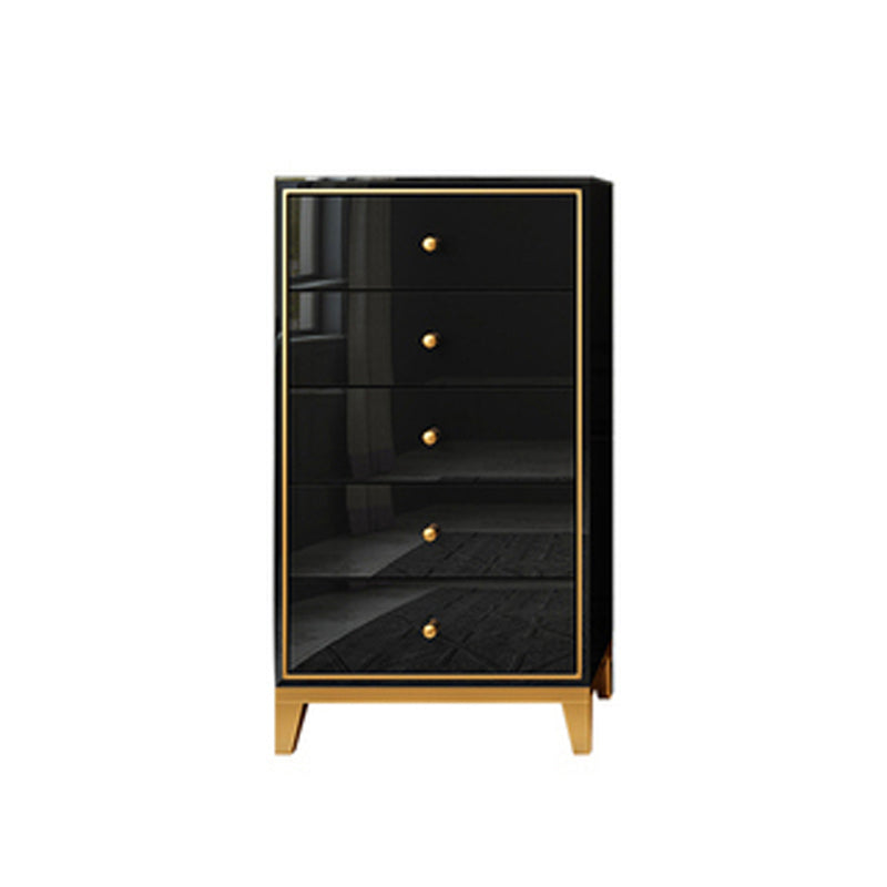 3/4/5引き出し木製ランジェリーチェストモダンな寝室の垂直貯蔵箱