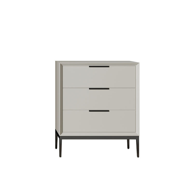 3 / 4 / 5 Drawers Wooden Storage Chest Dresser Modern Style Bedroom Chest 20"L x 16"W x 24"H Cream Gray Clearhalo 'Bedroom Furniture' 'Dressers & Chests' 'dressers_chests' 'furn' 'furn_dressers_chests' 'Furniture' 5471713