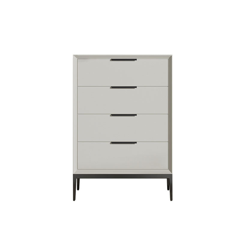 3 / 4 / 5 Drawers Wooden Storage Chest Dresser Modern Style Bedroom Chest 20"L x 16"W x 30"H Cream Gray Clearhalo 'Bedroom Furniture' 'Dressers & Chests' 'dressers_chests' 'furn' 'furn_dressers_chests' 'Furniture' 5471716