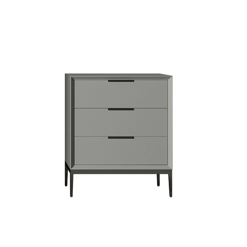 3 / 4 / 5 Drawers Wooden Storage Chest Dresser Modern Style Bedroom Chest 20"L x 16"W x 24"H Dark Gray Clearhalo 'Bedroom Furniture' 'Dressers & Chests' 'dressers_chests' 'furn' 'furn_dressers_chests' 'Furniture' 5471724