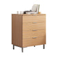 Bedroom Wooden Storage Chest Dresser Modern Style Storage Chest with Drawers 24"L x 14"W x 31"H Natural Clearhalo 'Bedroom Furniture' 'Dressers & Chests' 'dressers_chests' 'furn' 'furn_dressers_chests' 'Furniture' 5471744