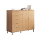 Bedroom Wooden Storage Chest Dresser Modern Style Storage Chest with Drawers 39"L x 14"W x 37"H Natural Clearhalo 'Bedroom Furniture' 'Dressers & Chests' 'dressers_chests' 'furn' 'furn_dressers_chests' 'Furniture' 5471748