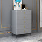 Classic Glam Engineer Wood Dresser Bedroom Storage Chest Dresser with Drawer