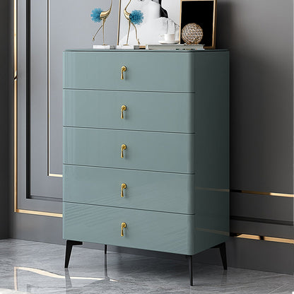 Classic Glam -ingenieur Wood Dresser Slaapkamer Storingskist Dressoir met lade