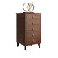Classic Glam Wood Dresser Bruin Dresser met lade voor slaapkamer