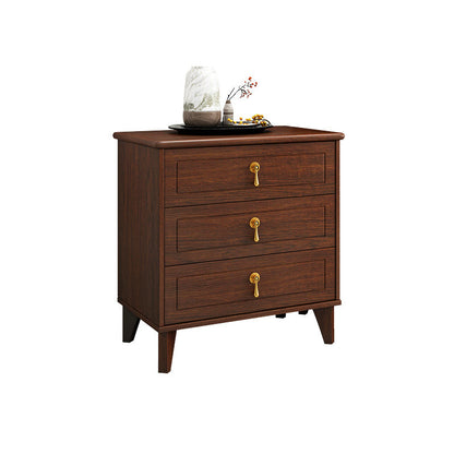 Classic Glam Wood Dresser Bruin Dresser met lade voor slaapkamer