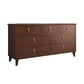 Classic Glam Wood Dresser Bruin Dresser met lade voor slaapkamer