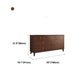 Classic Glam Wood Dresser Bruin Dresser met lade voor slaapkamer