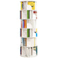 Modern Artificial Wood Bookcase Cylinder Bookshelf for Home Office
