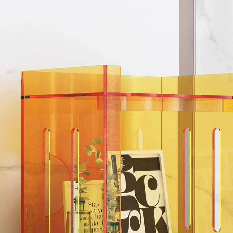 Standard Closed Back Bookshelf Scandinavian Rectangle Acrylic Bookcase