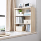 Engineer Wood Bookcase Moderne stijl Minimalistische thuisboekenplank