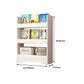 Engineer Wood Bookcase Moderne stijl Minimalistische thuisboekenplank