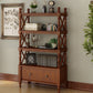 Rectangle Open Storage Bookshelf Nordic Solid Wood Bookshelf with Drawer