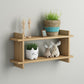 11.8 "H Moderne Floating Bookshelf vervaardigd houten boekenkast