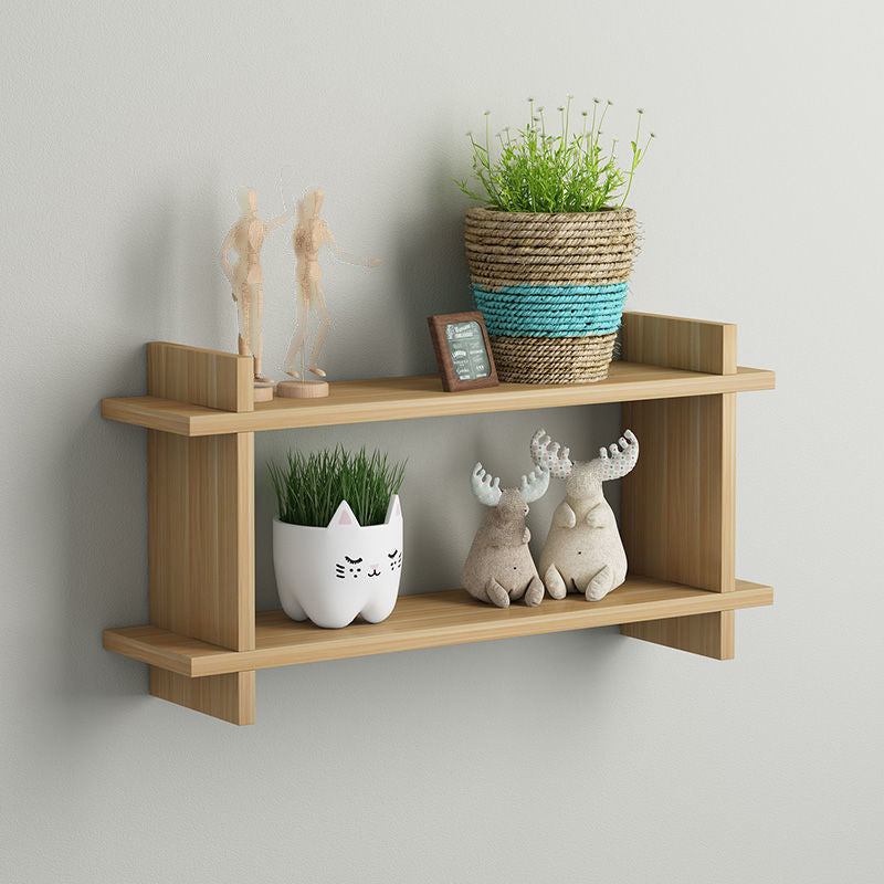 11.8 "H Moderne Floating Bookshelf vervaardigd houten boekenkast