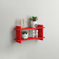 11.8 "H Moderne Floating Bookshelf vervaardigd houten boekenkast