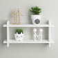 11.8 "H Moderne Floating Bookshelf vervaardigd houten boekenkast