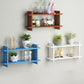 11.8 "H Moderne Floating Bookshelf vervaardigd houten boekenkast