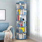 Moderne houten roteerbare boekenkast Studieruimte Geometrische boekenplank