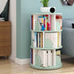 Moderne houten roteerbare boekenkast Studieruimte Geometrische boekenplank