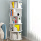 Moderne houten roteerbare boekenkast Studieruimte Geometrische boekenplank