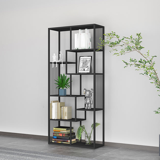 Nordic Home Office Bookshelf Metal Open Back Etagere Bookcase Clearhalo 'Bookcases' 'furn' 'furn_bookcases' 'Furniture' 'Office Furniture' 5472313