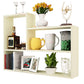 Scandinavian Manufactured Wood Floating Bookcase 23.6"H Bookcase