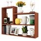 Scandinavian Manufactured Wood Floating Bookcase 23.6"H Bookcase