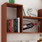 Scandinavian Manufactured Wood Floating Bookcase 23.6"H Bookcase