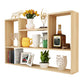 Scandinavian Manufactured Wood Floating Bookcase 23.6"H Bookcase