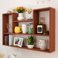 Scandinavian Manufactured Wood Floating Bookcase 23.6"H Bookcase