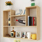Scandinavian Manufactured Wood Floating Bookcase 23.6"H Bookcase