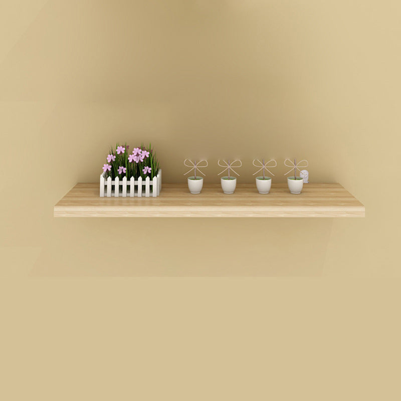 Modern Manufactured Wood Floating Bookcase 5.5" Wide Bookshelf