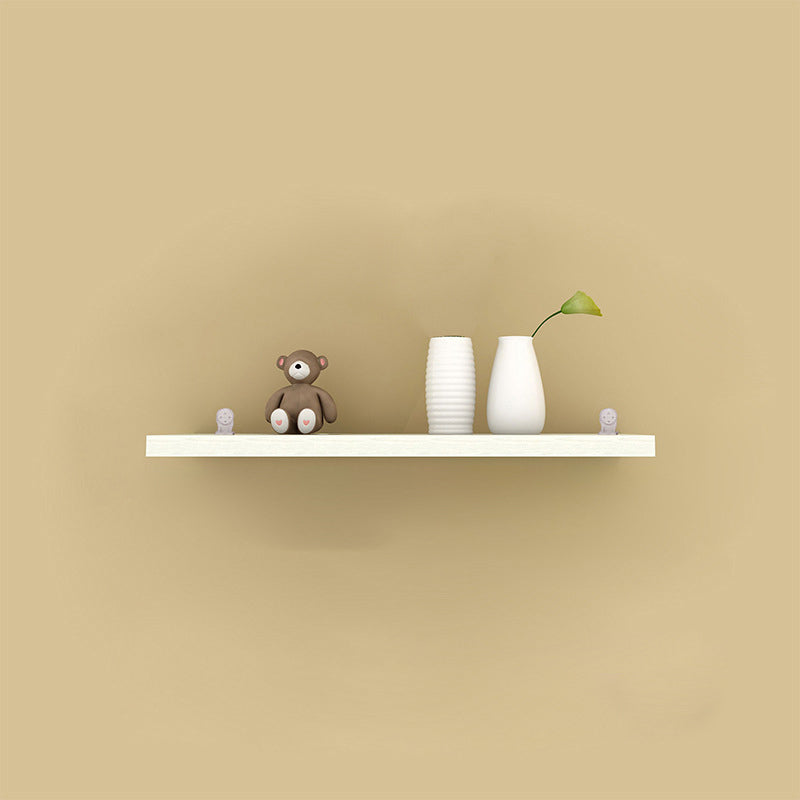 Modern Manufactured Wood Floating Bookcase 5.5" Wide Bookshelf