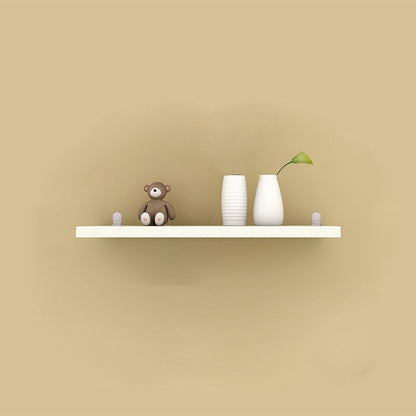 Modern Manufactured Wood Floating Bookcase 5.5" Wide Bookshelf