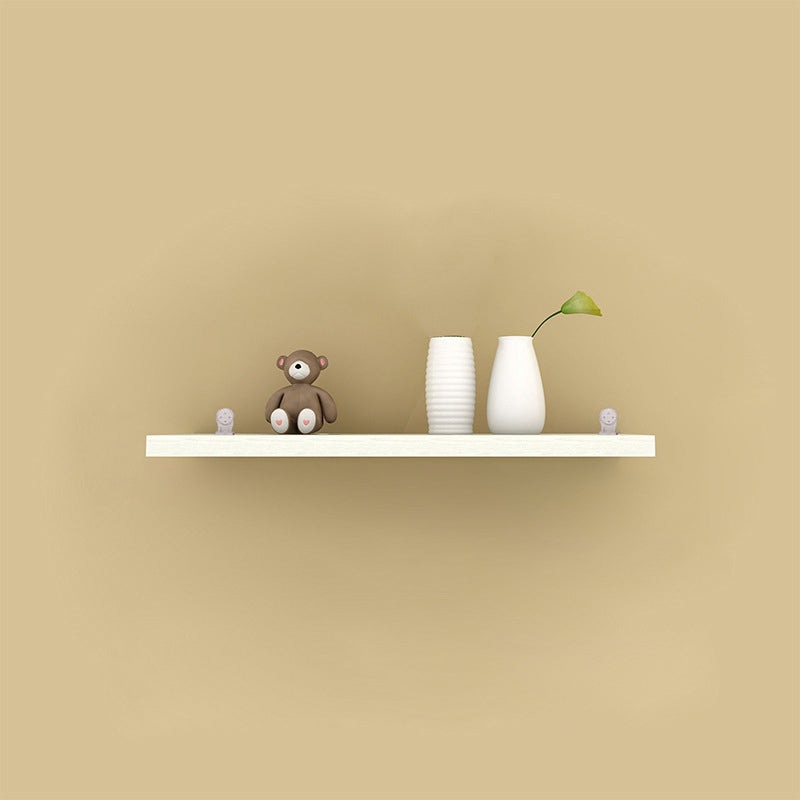 Modern Manufactured Wood Floating Bookcase 5.5" Wide Bookshelf