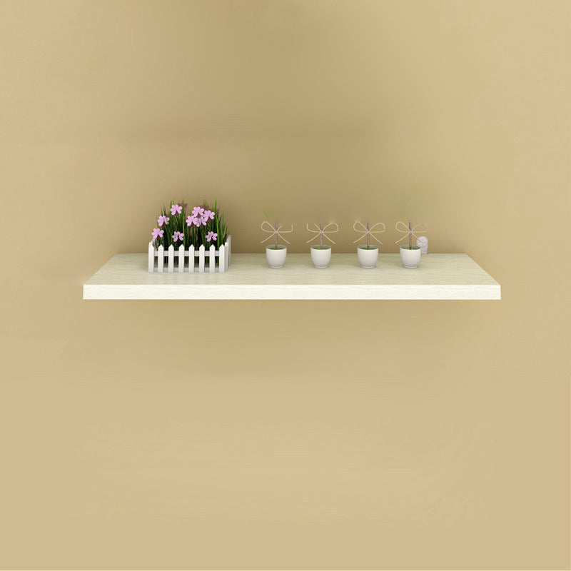 Modern Manufactured Wood Floating Bookcase 5.5" Wide Bookshelf