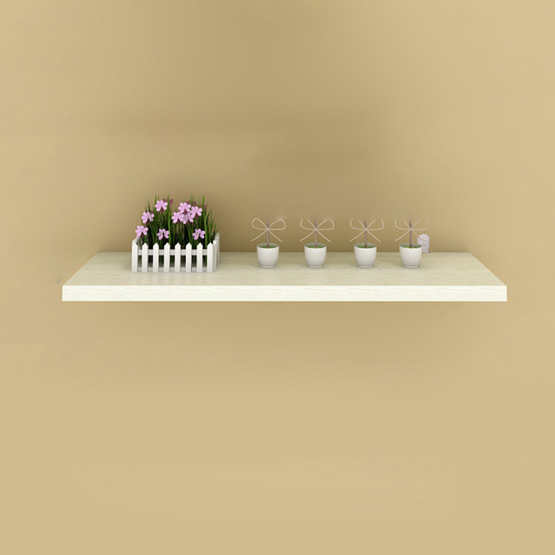 Modern Manufactured Wood Floating Bookcase 5.5" Wide Bookshelf